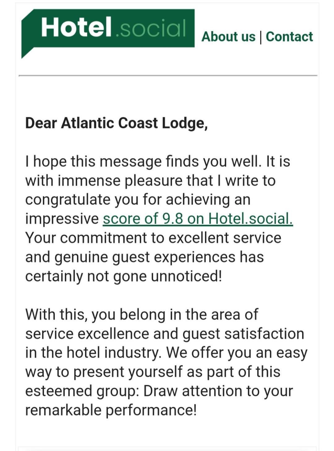 Atlantic Coast Lodge Spanish Point Dış mekan fotoğraf